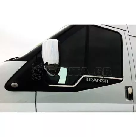S-DIZAYN ΧΕΡΟΥΛΙΑ ΠΟΡΤΑΣ ΓΙΑ  ΧΡΩΜΙΟ ΜΕΤΑΛΛΙΚΑ FORD TRANSIT VAN 2003-2014 4ΤΕΜ ΓΙΑ 3 ΠΟΡΤΕΣ ΧΠ.5915122/SD 