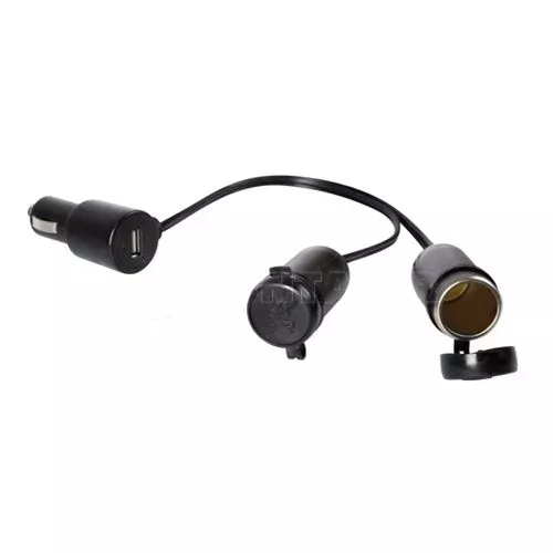 Lampa Αντάπτορας Διπλός Αναπτήρα με Καπάκι L3896.6/T