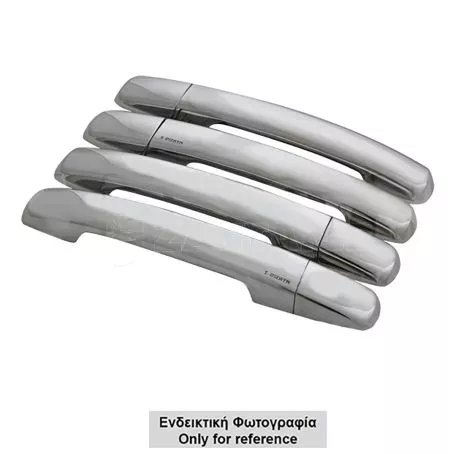 S-DIZAYN ΧΕΡΟΥΛΙΑ ΠΟΡΤΑΣ ΓΙΑ TOYOTA LAND CRUISER 2015+  ΧΡΩΜΙΟ ΜΕΤΑΛΛΙΚΑ ΧΠ.7524121/SD 