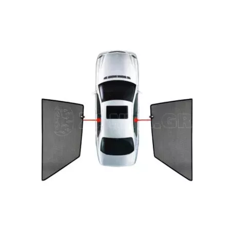 CarShades ΚΟΥΡΤΙΝΑΚΙΑ ΜΑΡΚΕ CAR SHADES ΓΙΑ AUDI A3 Typ 8P 3D 03>12  - 2 ΤΕΜ. PVC.AU-A3-3-A/1&amp;8 