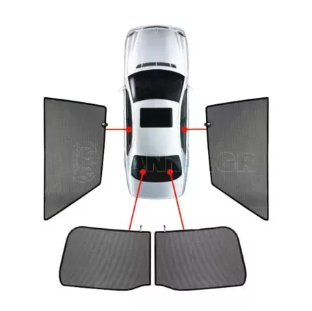 CarShades ΚΟΥΡΤΙΝΑΚΙΑ ΜΑΡΚΕ CAR SHADES ΓΙΑ ALFA ROMEO GIULIETTA 940 5D 2010+   - 4 ΤΕΜ. PVC.AR-GIUL-5-A 