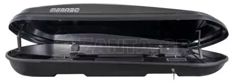 MENABO ΜΠΑΓΚΑΖΙΕΡΑ ΟΡΟΦΗΣ DIAMOND 500 DUO BLACK (ΜΑΥΡΗ/ΓΥΑΛΙΣΤΕΡΗ) MENABO 8140/MB 