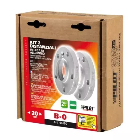 Lampa ΑΠΟΣΤΑΤΕΣ ΠΡΟΣΘΗΚΕΣ ΤΡΟΧΩΝ 20 mm B0 ΚΑΡΕ 3 X 112 mm ΚΕΝΤΡΟ 57,1 mm ΔΙΑΜΕΤΡΟΣ 12 mm ΓΙΑ SMART - 2 ΤΕΜ. L4860.0 