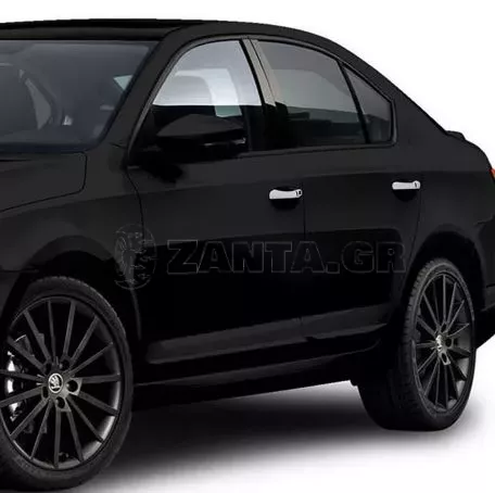 S-DIZAYN ΧΕΡΟΥΛΙΑ ΠΟΡΤΑΣ ΓΙΑ SKODA OCTAVIA 3 A7 2013+  ΧΡΩΜΙΟ ΜΕΤΑΛΛΙΚΑ ΧΠ.7214120/SD 