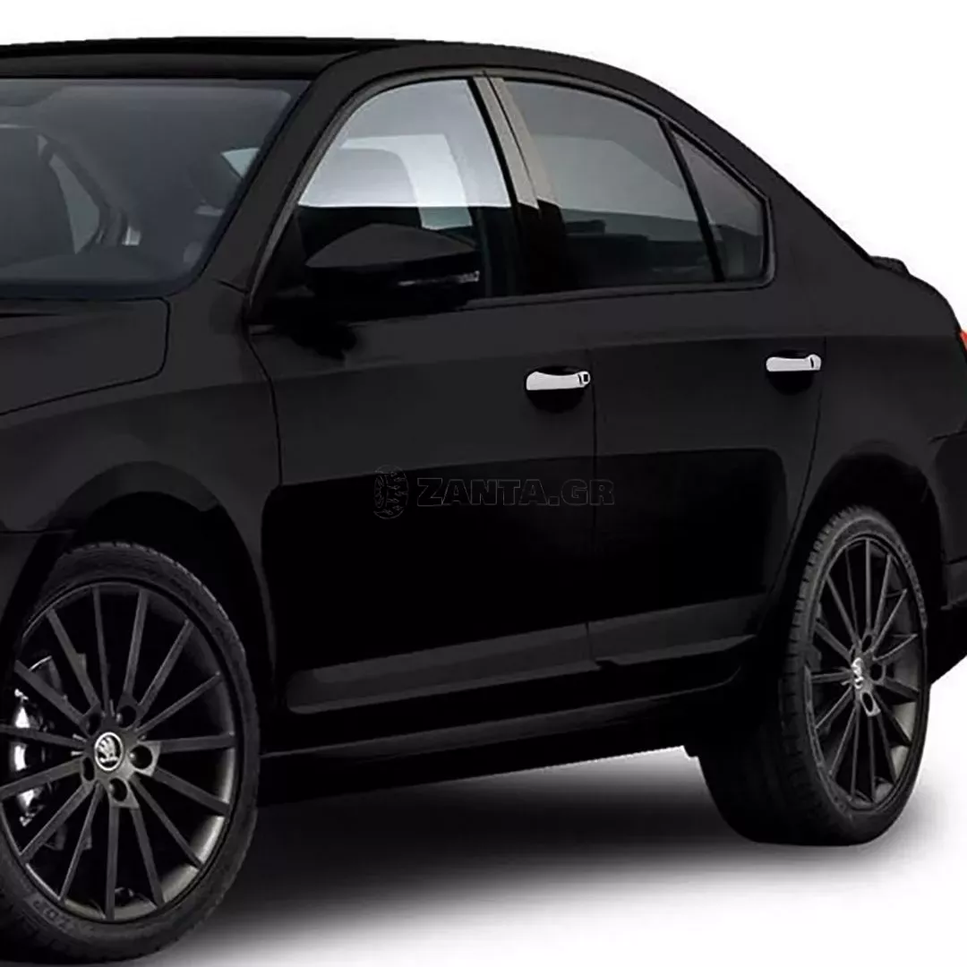 S-DIZAYN ΧΕΡΟΥΛΙΑ ΠΟΡΤΑΣ ΓΙΑ SKODA OCTAVIA 3 A7 2013+ ΧΡΩΜΙΟ ΜΕΤΑΛΛΙΚΑ ΧΠ.7214120/SD