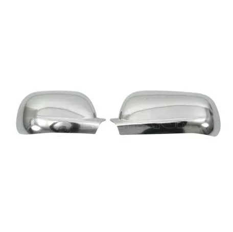 Omtec ΚΑΠΑΚΙΑ ΚΑΘΡΕΠΤΩΝ ΓΙΑ SEAT IBIZA 5D 1999-2002 /TOLEDO/ CORDOBA/ BORA/ GOLF 4/ PASSAT ΧΡΩΜΙΟΥ ΑΣΥΜΜΕΤΡΑ ΣΑΤΙΝΕ ΠΛΑΣΤΙΚΑ - 2 ΤΕΜ. ΚΚ.7502111S/OM 