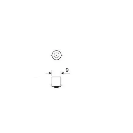 Lampa T4W BA9s 24V HYPER-LED3 ΛΕΥΚΟ ΔΙΑΘΛΑΣΗΣ 1SMDx3chips (ΜΟΝΟΠΟΛΙΚΟ) ΣΑΚΟΥΛΑ 20ΤΕΜ. L9824.6 