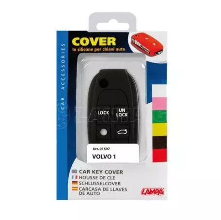 Lampa TYPE-1 ΚΑΛΥΜΜΑ ΚΛΕΙΔΙΩΝ ΣΙΛΙΚΟΝΗΣ ΜΑΥΡΟ ΧΡΩΜΑ ΓΙΑ VOLVO 1ΤΕΜ. L0159.7 