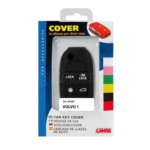 Lampa TYPE-1 ΚΑΛΥΜΜΑ ΚΛΕΙΔΙΩΝ ΣΙΛΙΚΟΝΗΣ ΜΑΥΡΟ ΧΡΩΜΑ ΓΙΑ VOLVO 1ΤΕΜ. L0159.7