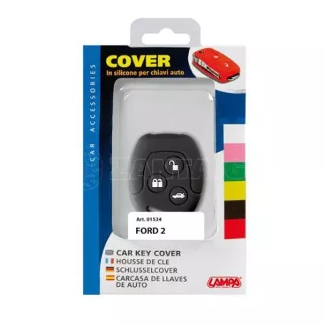 Lampa TYPE-2 ΚΑΛΥΜΜΑ ΚΛΕΙΔΙΩΝ ΣΙΛΙΚΟΝΗΣ ΜΑΥΡΟ ΧΡΩΜΑ ΓΙΑ FORD 1ΤΕΜ. L0153.4 