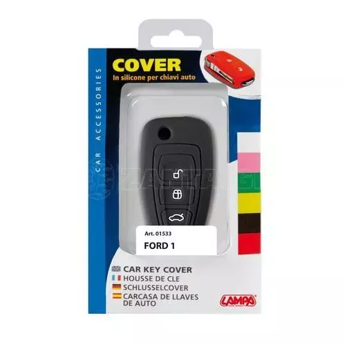 Lampa TYPE-1 ΚΑΛΥΜΜΑ ΚΛΕΙΔΙΩΝ ΣΙΛΙΚΟΝΗΣ ΜΑΥΡΟ ΧΡΩΜΑ ΓΙΑ FORD 1ΤΕΜ. L0153.3