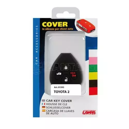 Lampa TYPE-1 ΚΑΛΥΜΜΑ ΚΛΕΙΔΙΩΝ ΣΙΛΙΚΟΝΗΣ ΜΑΥΡΟ ΧΡΩΜΑ ΓΙΑ TOYOTA 1ΤΕΜ. L0159.3