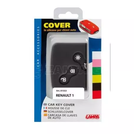 Lampa TYPE-1 ΚΑΛΥΜΜΑ ΚΛΕΙΔΙΩΝ ΣΙΛΙΚΟΝΗΣ ΜΑΥΡΟ ΧΡΩΜΑ ΓΙΑ RENAULT  1ΤΕΜ. L0155.3 
