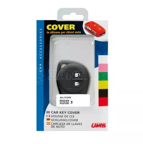 Lampa ΤYPE-3 ΚΑΛΥΜΜΑ ΚΛΕΙΔΙΩΝ ΣΙΛΙΚΟΝΗΣ ΜΑΥΡΟ ΧΡΩΜΑ ΓΙΑ NISSAN/SUZUKI 1ΤΕΜ. L0154.3 