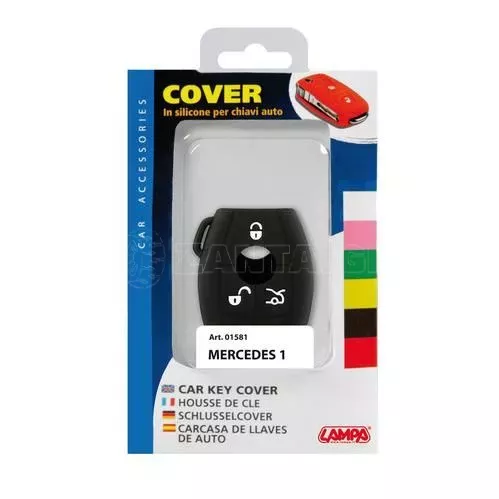 Lampa TYPE-1 ΚΑΛΥΜΜΑ ΚΛΕΙΔΙΩΝ ΣΙΛΙΚΟΝΗΣ ΜΑΥΡΟ ΧΡΩΜΑ ΓΙΑ MERCEDES 1ΤΕΜ. L0158.1