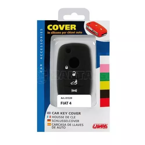 Lampa TYPE-4 ΚΑΛΥΜΜΑ ΚΛΕΙΔΙΩΝ ΣΙΛΙΚΟΝΗΣ ΜΑΥΡΟ ΧΡΩΜΑ ΓΙΑ FIAT 1ΤΕΜ. L0153.9