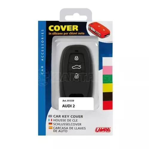 Lampa TYPE-2 ΚΑΛΥΜΜΑ ΚΛΕΙΔΙΩΝ ΣΙΛΙΚΟΝΗΣ ΜΑΥΡΟ ΧΡΩΜΑ ΓΙΑ AUDI 1ΤΕΜ. L0155.9