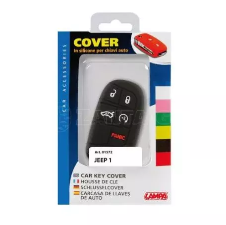 Lampa TYPE-1 ΚΑΛΥΜΜΑ ΚΛΕΙΔΙΩΝ ΣΙΛΙΚΟΝΗΣ ΜΑΥΡΟ ΧΡΩΜΑ ΓΙΑ JEEP 1ΤΕΜ. L0157.2 