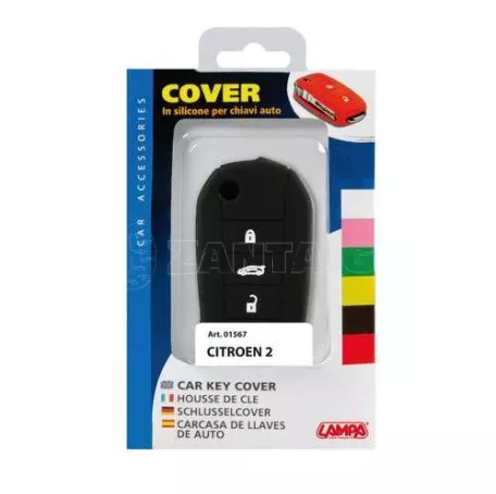 Lampa TYPE-5 ΚΑΛΥΜΜΑ ΚΛΕΙΔΙΩΝ ΣΙΛΙΚΟΝΗΣ ΜΑΥΡΟ ΧΡΩΜΑ ΓΙΑ CITROEN 1ΤΕΜ. L0156.7 