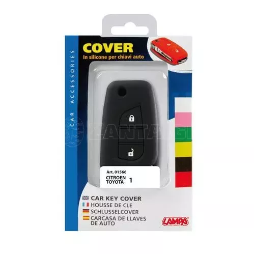 Lampa TYPE-4 ΚΑΛΥΜΜΑ ΚΛΕΙΔΙΩΝ ΣΙΛΙΚΟΝΗΣ ΜΑΥΡΟ ΧΡΩΜΑ ΓΙΑ CITROEN/TOYOTA 1ΤΕΜ. L0156.6
