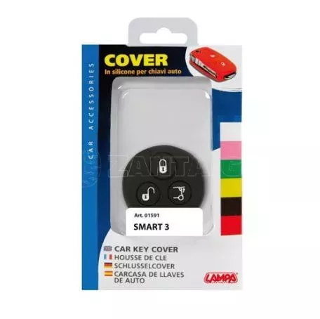 Lampa TYPE-3 ΚΑΛΥΜΜΑ ΚΛΕΙΔΙΩΝ ΣΙΛΙΚΟΝΗΣ ΜΑΥΡΟ ΧΡΩΜΑ ΓΙΑ SMART  1ΤΕΜ. L0159.1 
