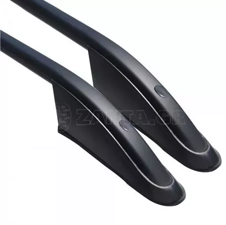 Omtec ΜΠΑΡΕΣ ΟΡΟΦΗΣ ΓΙΑ MERCEDES CITAN ELEGANCE 2013+ ΜΑΚΡΥ/RENAULT KANGOO 2008-2021 ΠΑΡΑΛΛΗΛΕΣ ΑΛΟΥΜΙΝΙΟΥ L2 ΜΑΥΡΕΣ 6122930LB/OM 