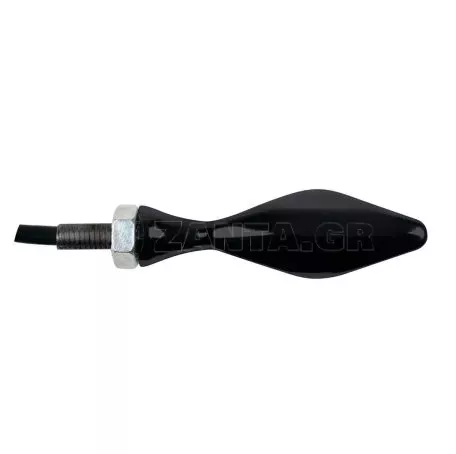 Lampa ΦΛΑΣ ΜΗΧΑΝΗΣ STORM 12V LED (70x20 mm) ΜΑΥΡΟ -2 ΤΕΜ. 9009.6-LM