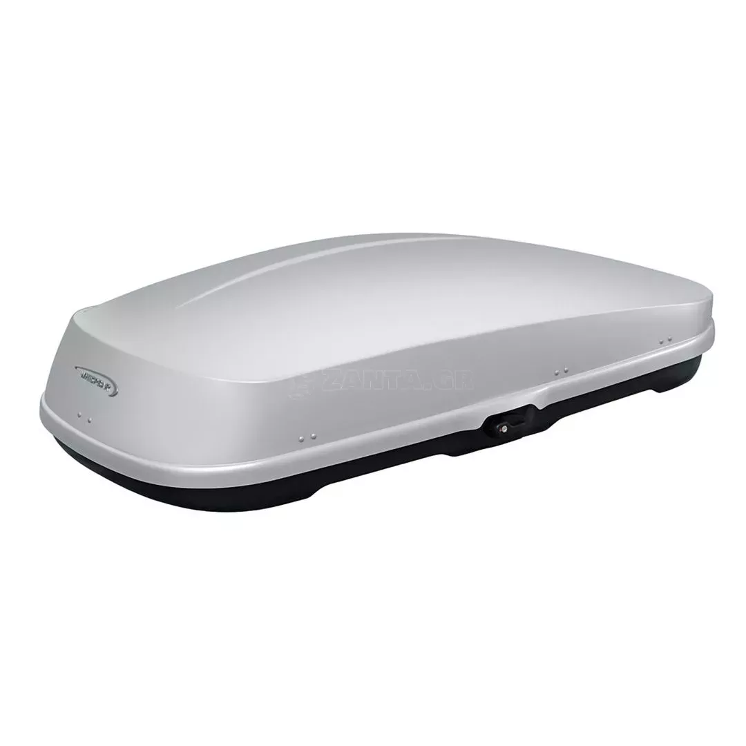 YAKIMA ΜΠΑΓΚΑΖΙΕΡΑ ΟΡΟΦΗΣ WB751S COMPACT 400 LT YAKIMA ΜΕ ΔΙΠΛΟ ΑΝΟΙΓΜΑ ΣΕ ΑΣΗΜΙ ΧΡΩΜΑ ΜΕ ΓΥΑΛΙΣΤΕΡΗ ΥΦΗ - 1 ΤΕΜ. YWB751S