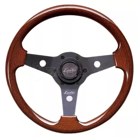 Luisi ΤΙΜΟΝΙ IMOLA ΞΥΛΙΝΟ 310MM ΤΡΙΑΚΤΙΝΟ ΜΕ ΜΑΥΡΗ ΛΑΜΑ ΤΙΜ.33102/LU 