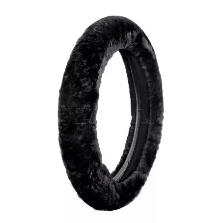 Lampa ΚΑΛΥΜΜΑ ΤΙΜΟΝΙΟΥ ΜΑΥΡΟ ΓΟΥΝΙΝΟ COMFORT WHEEL 36>42 COMFORT WHEEL  SHEEPSKIN L3295.8 