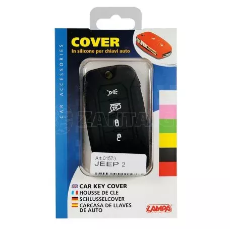 Lampa ΚΑΛΥΜΜΑ ΚΛΕΙΔΙΩΝ ΣΙΛΙΚΟΝΗΣ TYPE-2 ΜΑΥΡΟ ΧΡΩΜΑ ΓΙΑ JEEP  1ΤΕΜ. L0157.3 