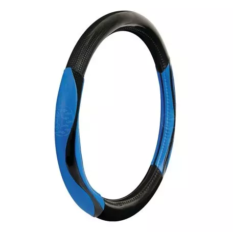 Lampa ΚΑΛΥΜΜΑ ΤΙΜΟΝΙΟΥ SILVERSTONE (M) 37/39cm CARBON/ ΔΕΡΜΑΤΙΝΗ ΜΑΥΡΟ/ΜΠΛΕ ΑΟΣΜΟ ECO-FRIENDLY L3294.7 
