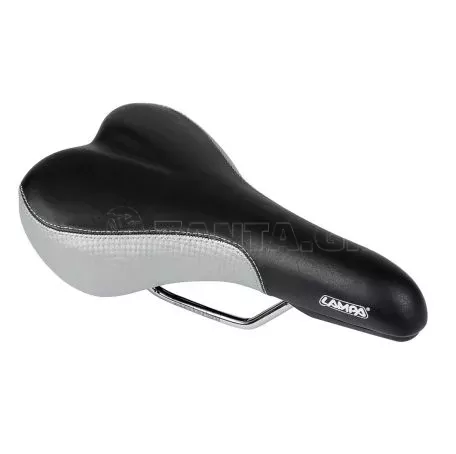 Lampa Σέλα ποδηλάτου (265x155mm /320gr) μαύρη/γκρι Sella Dynamic MTB/Racing S-17 Selle/Saddle 9238.8-LB 
