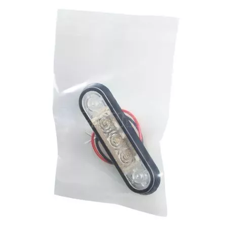 Lampa ΦΩΣ ΟΓΚΟΥ 3LED ΛΕΥΚΟ SMD 12/24V 85mm 20 ΤΕΜ. L9701.7 