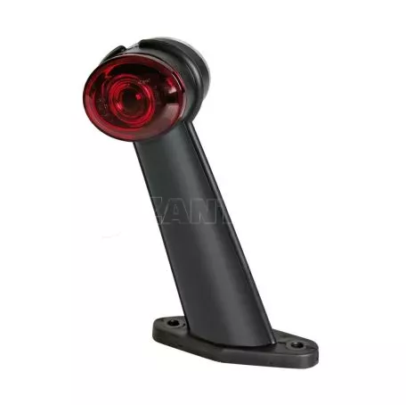 Lampa ΦΩΣ ΟΓΚΟΥ ΦΟΡΤΗΓΟΥ ΔΙΠΛΗΣ ΟΨΗΣ  ΜΕ 2 LED 24V ΓΙΑ ΔΕΞΙΑ ΠΛΕΥΡΑ ΛΕΥΚΟ/ΚΟΚΚΙΝΟ ΜΕ ΣΤΑΘΕΡΟ ΒΡΑΧΙΟΝΑ 60 ΜΟΙΡΩΝ ILUMIA UNIVERSAL -1ΤΕΜ. L9791.1 