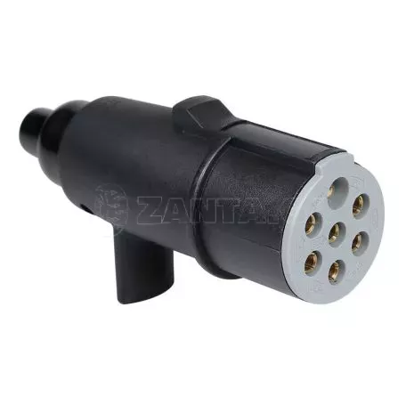 Lampa ΠΡΙΖΑ ΚΟΤΣΑΔΟΡΟΥ ΠΛΑΣΤΙΚΗ ΑΣΗΜΙ 24S 24V 7PIN ISO 3731 ΘΗΛΥΚΗ L9715.2 