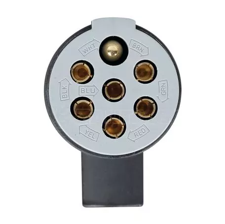 Lampa ΠΡΙΖΑ ΚΟΤΣΑΔΟΡΟΥ ΠΛΑΣΤΙΚΗ ΑΣΗΜΙ 24S 24V 7PIN ISO 3731 ΘΗΛΥΚΗ L9715.2
