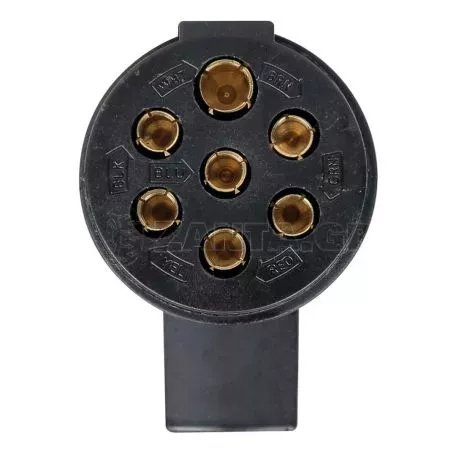Lampa ΠΡΙΖΑ ΚΟΤΣΑΔΟΡΟΥ ΠΛΑΣΤΙΚΗ ΜΑΥΡΗ 24N 24V 7PIN ISO 1185 ΘΗΛΥΚΗ L9715.3