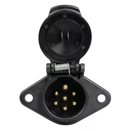 Lampa ΠΡΙΖΑ ΚΟΤΣΑΔΟΡΟΥ ΜΕ ΜΑΥΡΟ ΚΑΠΑΚΙ 24N 24V 7PIN ISO 1185 ΑΡΣΕΝΙΚΗ L9715.7 