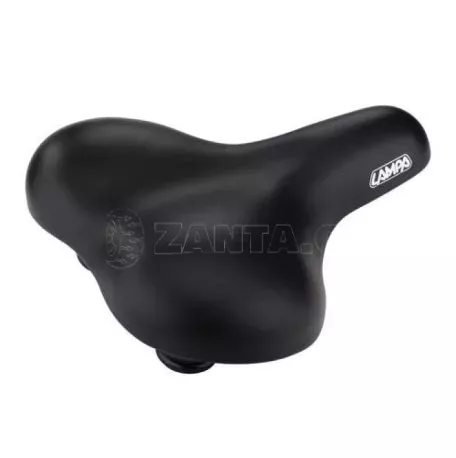 Lampa Σέλα ποδηλάτου (260x225mm /690gr) μαύρη Relax City S-6 Selle/Saddles Specialist 9237.7-LB 