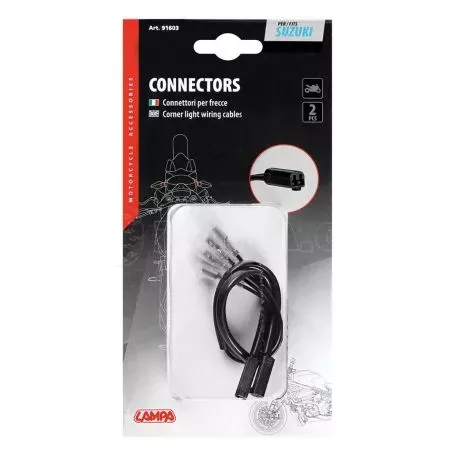 Lampa ΚΑΛΩΔΙΩΣΗ ΓΙΑ ΣΥΝΔΕΣΗ LED ΦΛΑΣ SUZUKI - 2 ΤΕΜ. 9160.3-LM 