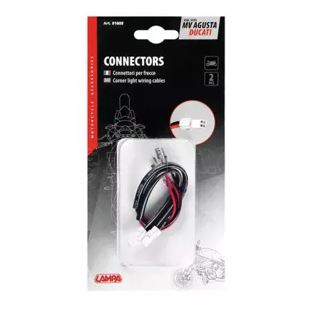 Lampa ΚΑΛΩΔΙΩΣΗ ΓΙΑ ΣΥΝΔΕΣΗ LED ΦΛΑΣ MV AGUSTA/DUCATI 2ΤΕΜ. 9160.5-LM 