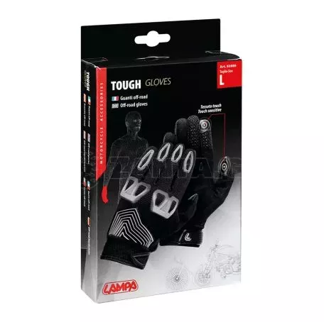 Lampa ΓΑΝΤΙΑ ΜΗΧΑΝΗΣ TOUGH ΜΕ ΑΙΣΘΗΣΗ ΑΦΗΣ & ΑΝΤΙΚΡΑΔΑΣΜΙΚΗ ΠΡΟΣΤΑΣΙΑ ΜΑΥΡΑ 2 ΤΕΜ 9398.9-LM 
