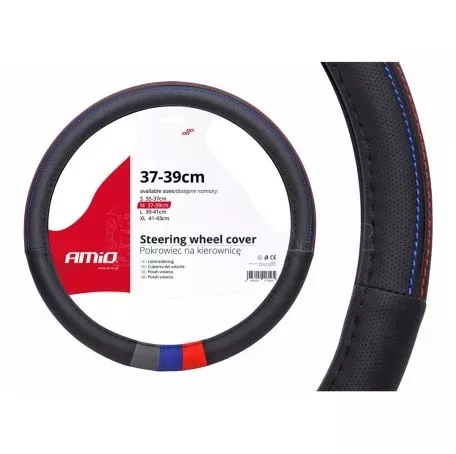 AMIO ΚΑΛΥΜΜΑ ΤΙΜΟΝΙΟΥ 37/39CM SWC-10 ΜΑΥΡΟ/ΓΚΡΙ-ΜΠΛΕ-ΚΟΚΚΙΝΟ AMiO – 1 ΤΕΜ. 01368/AM 