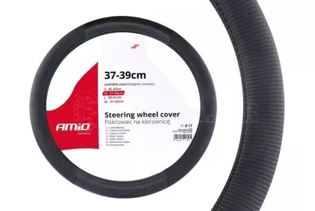 AMIO ΚΑΛΥΜΜΑ ΤΙΜΟΝΙΟΥ 37/39CM SWC-24 ΜΑΥΡΟ 02561/AM 
