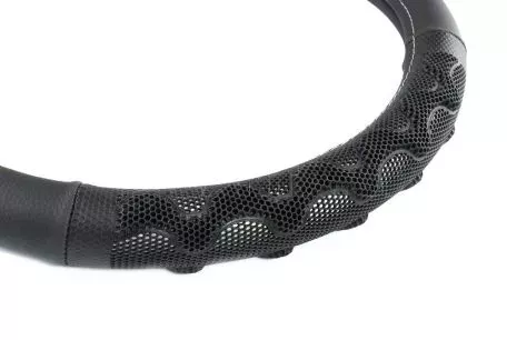 AMIO ΚΑΛΥΜΜΑ ΤΙΜΟΝΙΟΥ 37/39CM SWC-26 ΜΑΥΡΟ/ΓΚΡΙ 02563/AM 