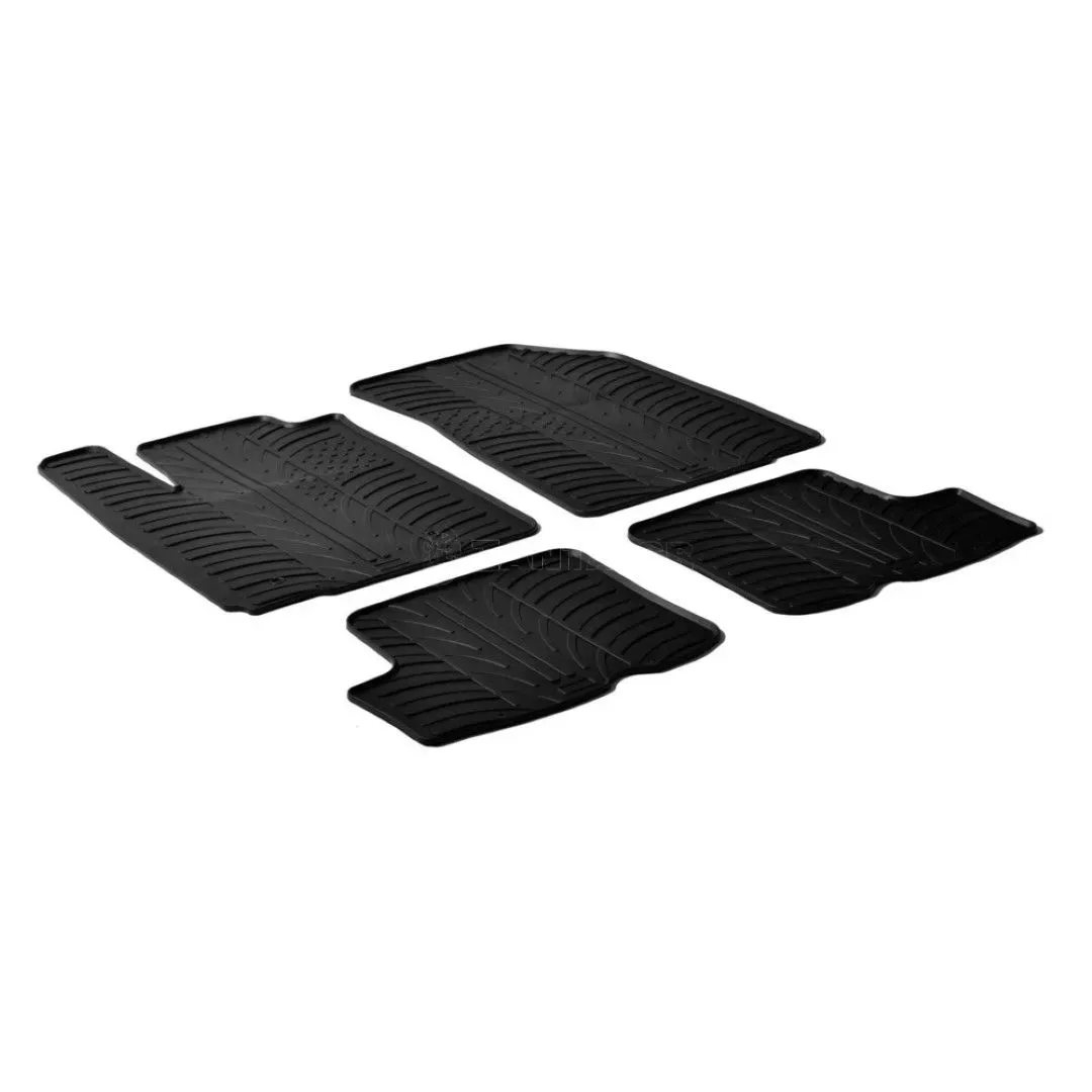 Lampa ΜΑΡΚΕ ΠΑΤΑΚΙΑ ΣΕ ΣΚΑΦΗ ΛΑΣΤΙΧΟ ΓΙΑ DACIA SANDERO 09/2008-12/2012 / SANDERO STEPWAY 07/2009-12/2012 SUMISURA ΣΕ ΜΑΥΡΟ ΧΡΩΜΑ ΧΩΡΙΣ ΚΟΥΜΠΩΜΑΤΑ LAMPA - 4 ΤΕΜ. L2457.1