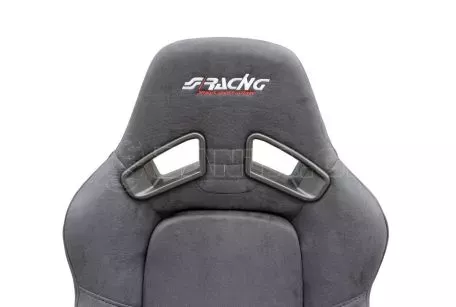 Simoni Racing ΚΑΘΙΣΜΑ CHARLES ΑΝΑΚΛΙΝΟΜΕΝΟ ΜΑΥΡΟ ΒΕΛΟΥΔΟ (ΜΕ ΣΙΔΗΡΟΔΡΟΜΟ) SRSRS/12 