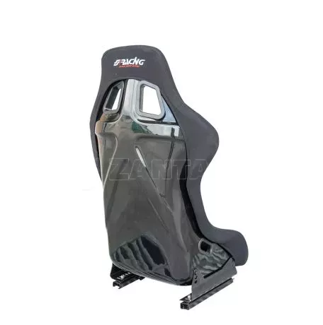 Simoni Racing ΚΑΘΙΣΜΑ ΣΚΑΦΗ LEWIS ΜΑΥΡΟ ΥΦΑΣΜΑ ΜΕ ΓΥΑΛΙΣΤΕΡΗ ΠΛΑΤΗ (ΜΕ ΣΙΔΗΡΟΔΡΟΜΟ) ΚΑΘSRSF/9N 