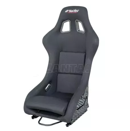 Simoni Racing ΚΑΘΙΣΜΑ ΣΚΑΦΗ LEWIS ΜΑΥΡΟ ΥΦΑΣΜΑ ΜΕ ΓΥΑΛΙΣΤΕΡΗ ΠΛΑΤΗ (ΜΕ ΣΙΔΗΡΟΔΡΟΜΟ) ΚΑΘSRSF/9N 